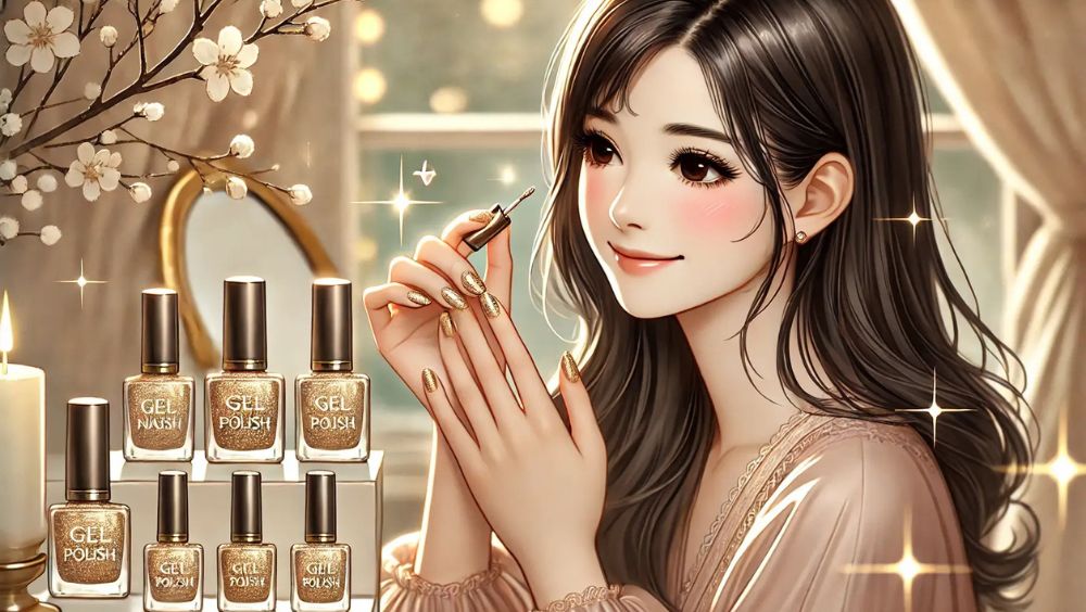 セリアのグリッターのシャンパンゴールドの魅力とは？