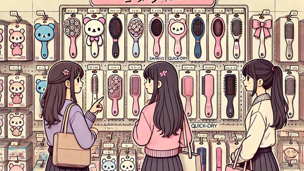 セリアのヘアブラシの選び方と種類を徹底解説