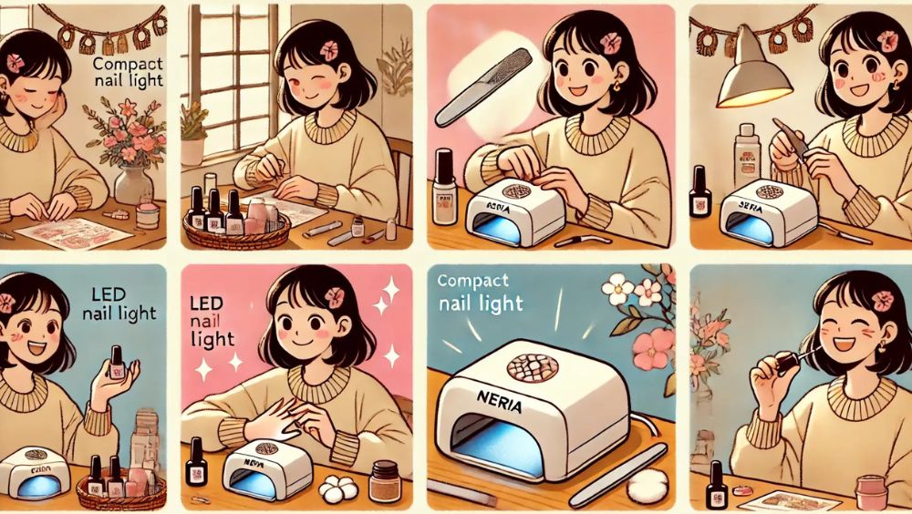 セリアのLEDライトのネイルの魅力と注意点