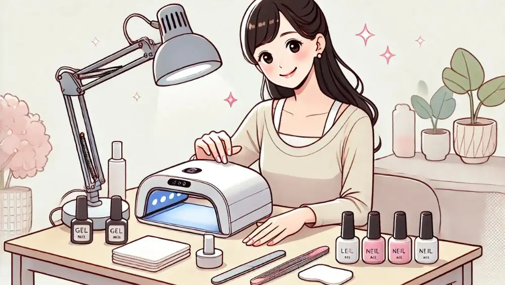 セリアのLEDライトでネイルを手軽に始める＜ジェルネイル入門＞