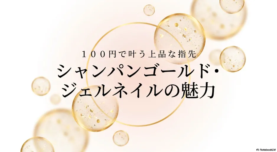 セリアのグリッターでシャンパンゴールドのネイルを楽しむ方法