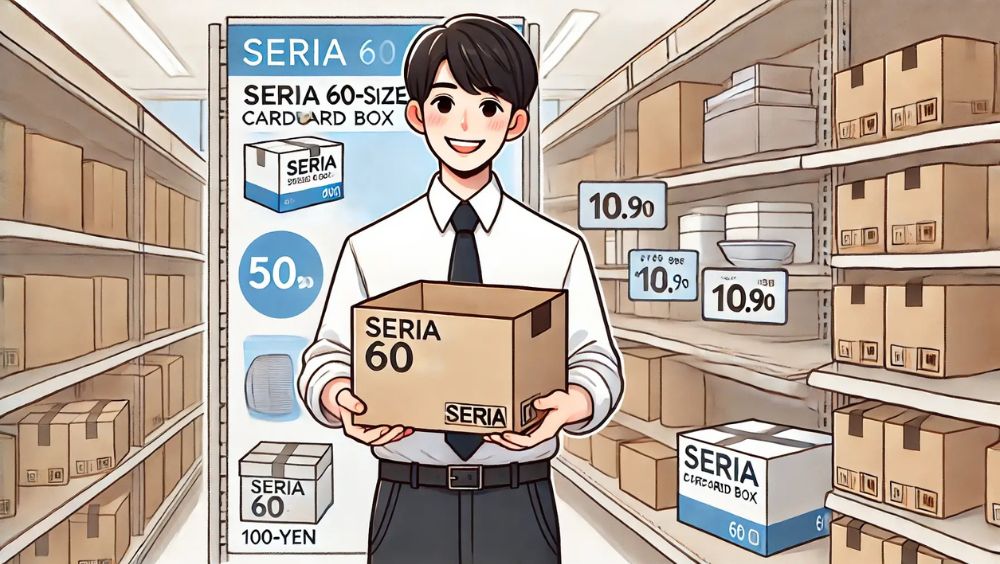 セリアの60サイズ段ボールの特徴と活用方法