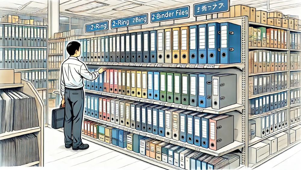 セリアの2リングファイルの活用方法
