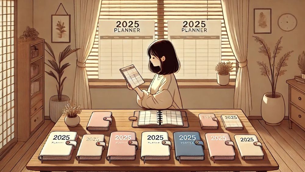 セリアの2025年の手帳の発売日と特徴