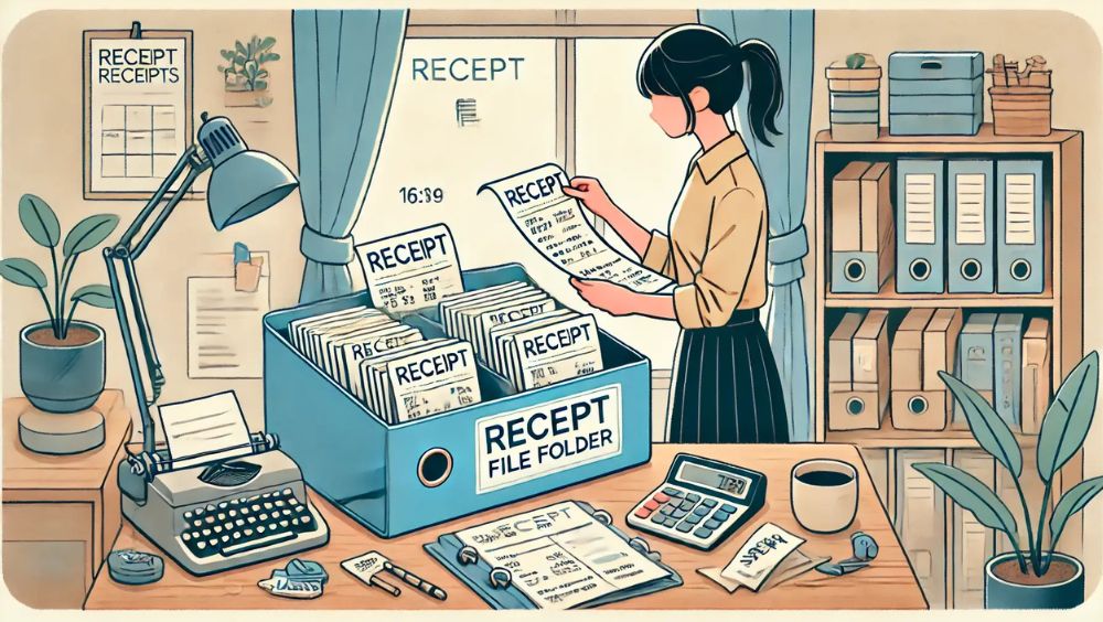 セリアの領収書の管理と他店との比較