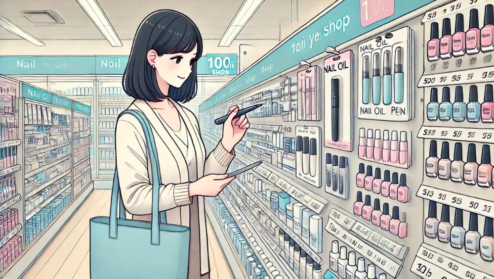 セリアの爪オイルの種類と売り場情報