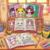 セリアの塗り絵は大人もこどもも楽しめるおすすめの種類をご紹介