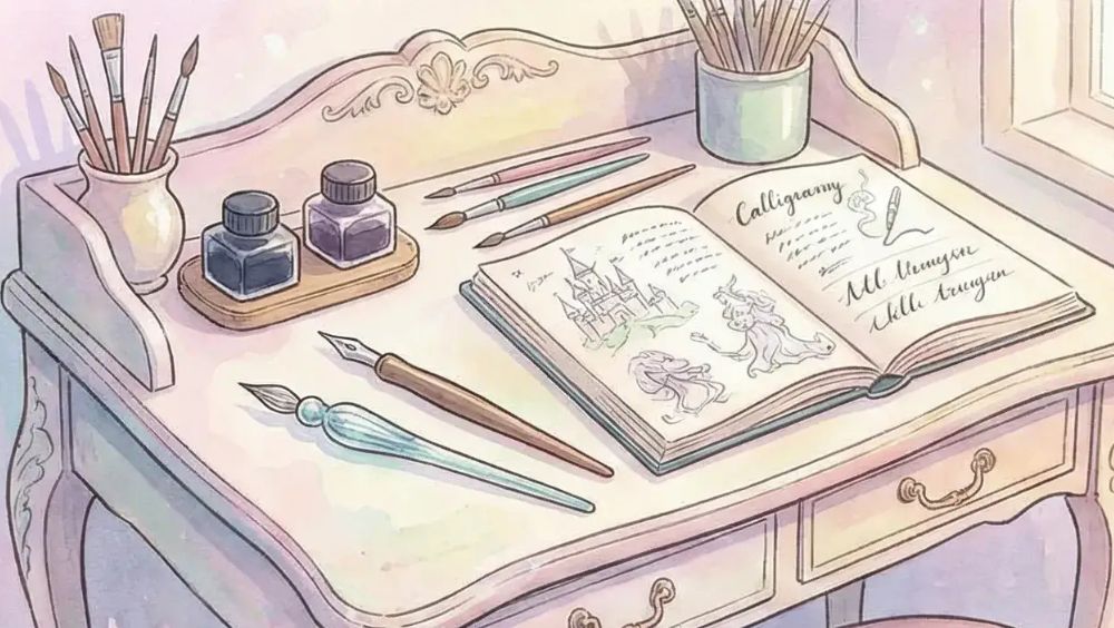 セリアのつけペンとガラスペンはイラストやカリグラフィーに使える？