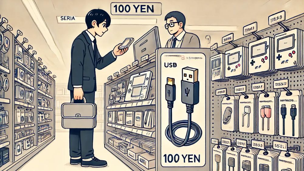 セリア3DS充電器が売ってない時の代用品は？