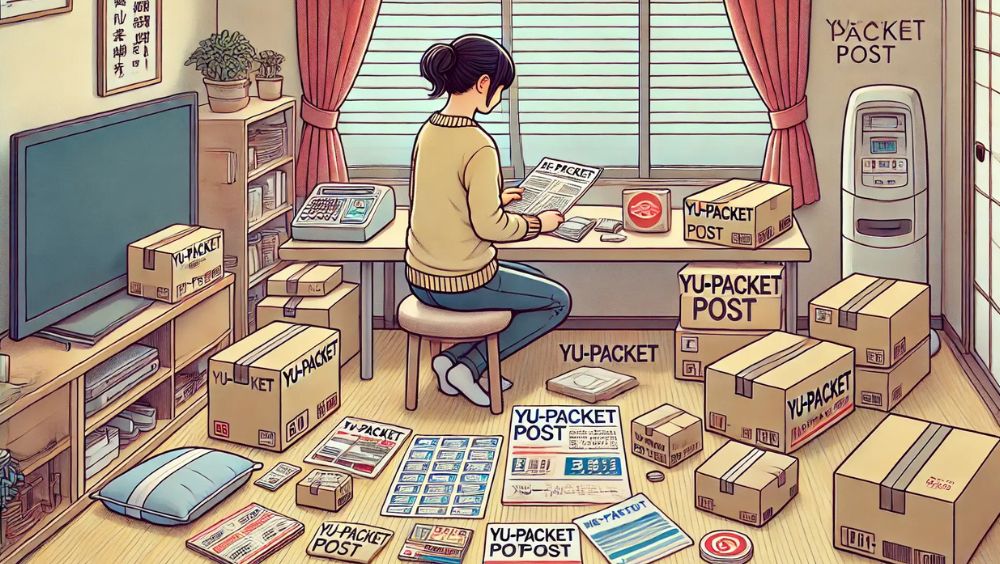 セリアのゆうパケットポストに必要なシール情報と資材と代替案まとめ