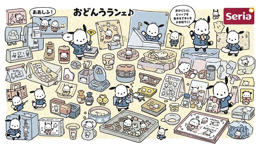 セリアのポチャッコアイテムで日常を彩る