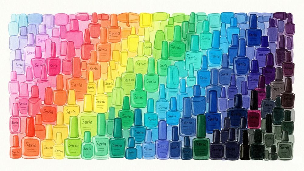 セリアのマグネットジェルの魅力とカラー展開