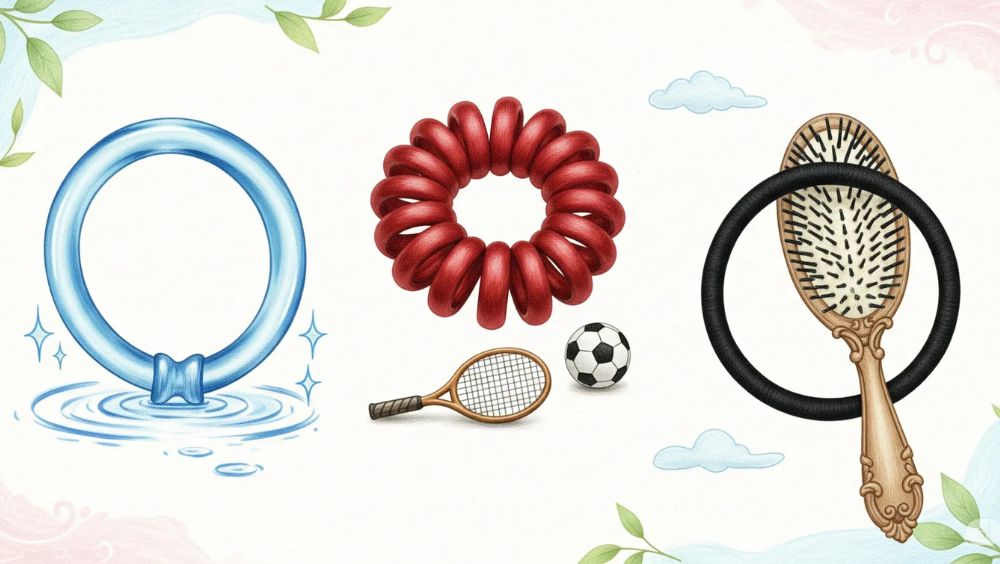 機能性で選ぶセリアのヘアゴム活用法
