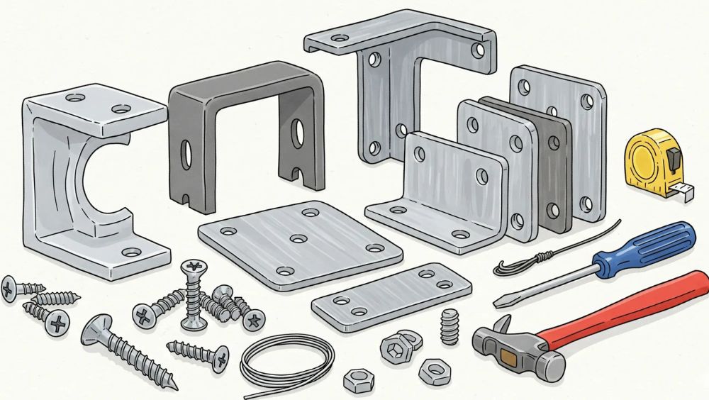 セリアのL字金具でDIY！100均の種類と活用術を徹底解説