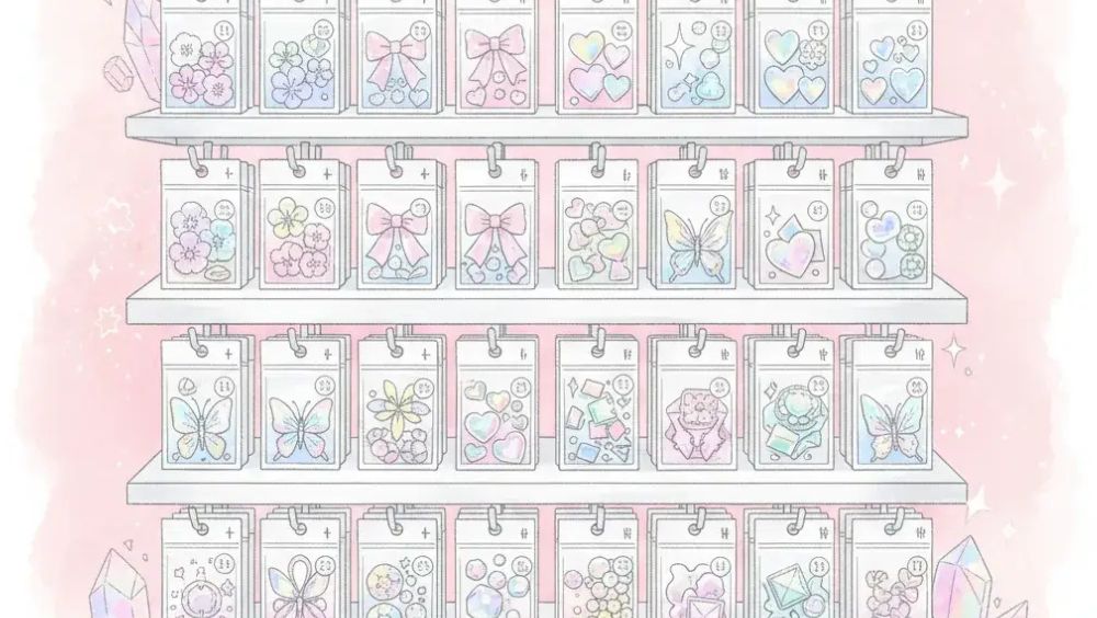 セリアのネイルパーツの人気商品