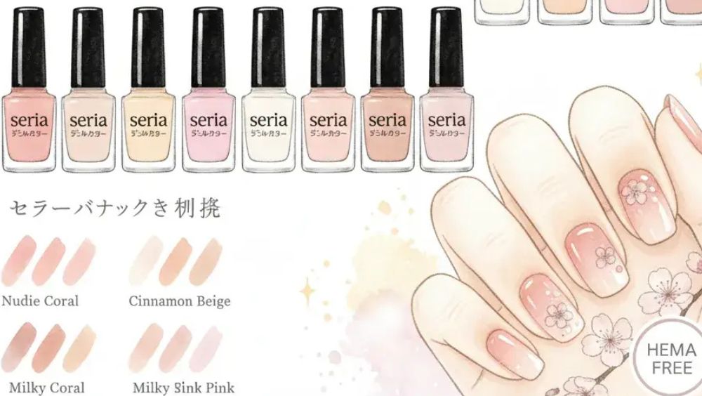 セリアジェルネイルのミルキーベージュの基本情報