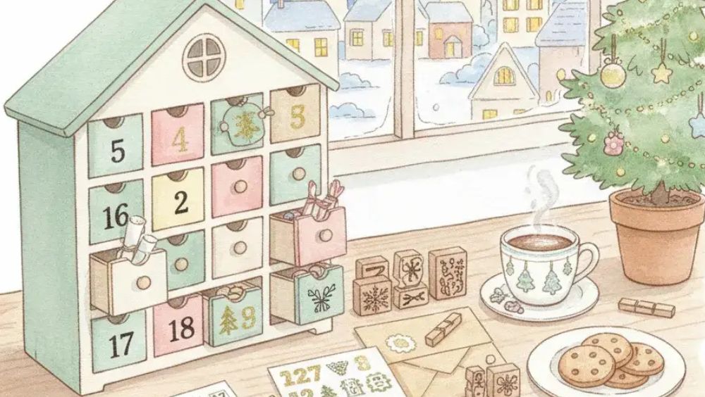 セリアで手作り！アドベントカレンダー術