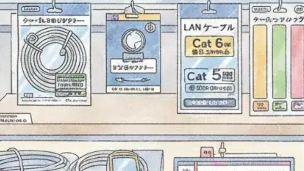 セリアのLANケーブルの販売状況と関連品