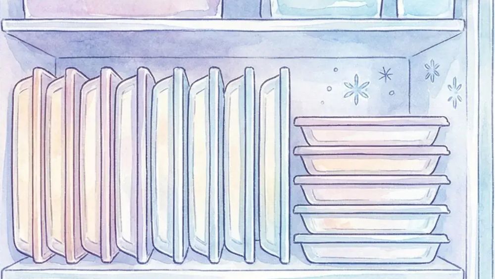 セリアのご飯冷凍グッズで収納を極める