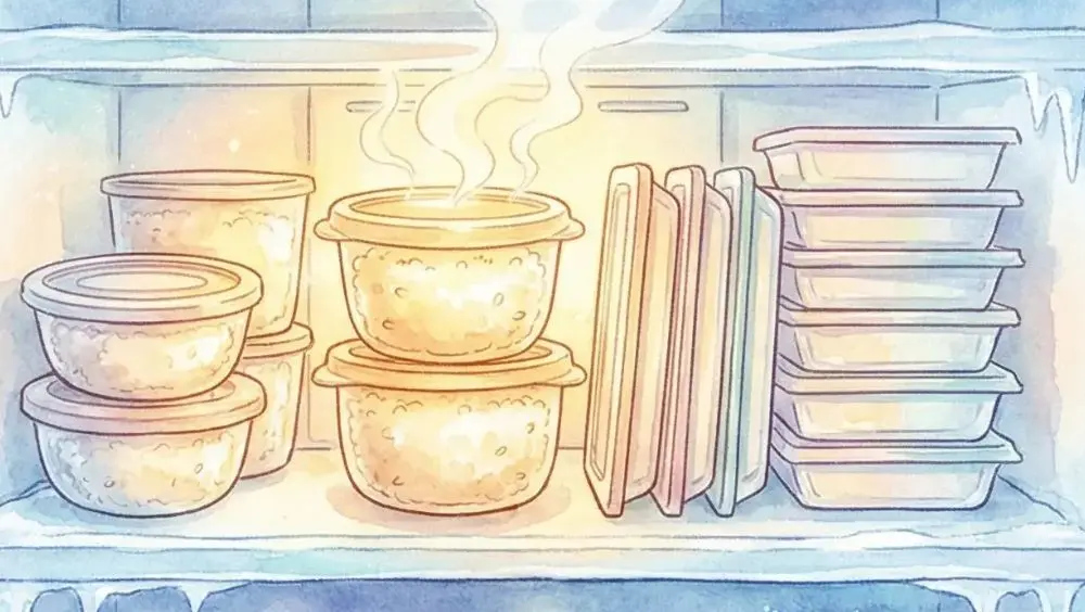 セリアのご飯冷凍容器が最強！ふっくら派と収納派のおすすめは？