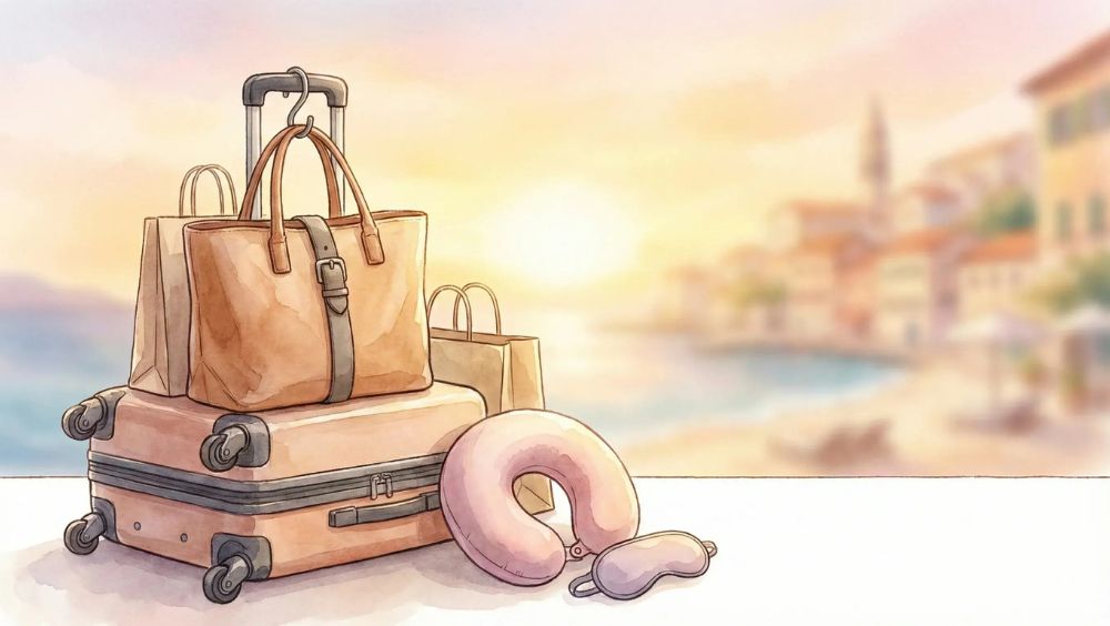 セリアのトラベルグッズで旅を快適に