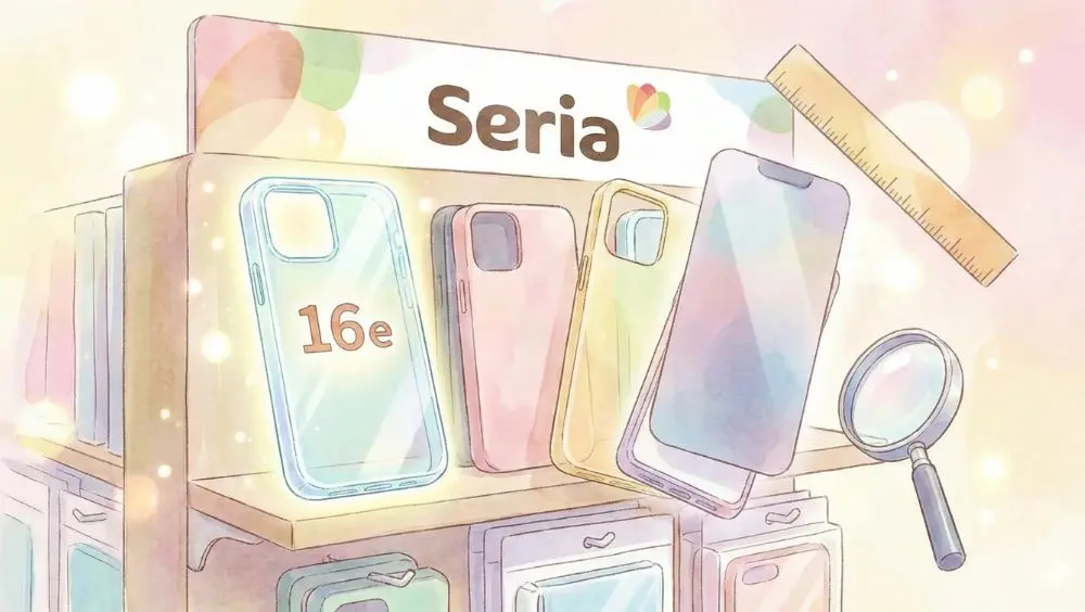 セリアでiPhone16eケース発見！100均の互換性検証.jpg