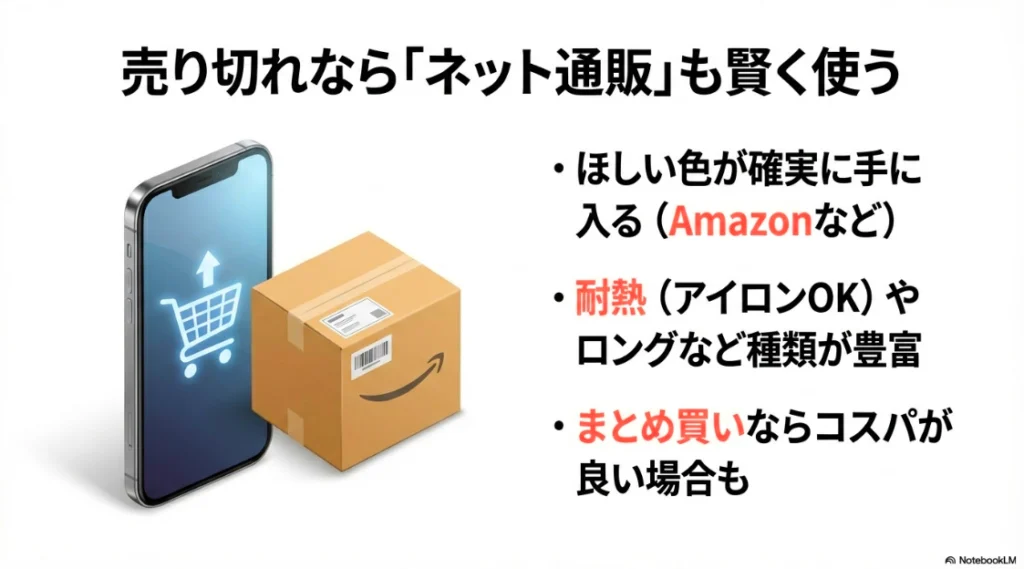 セリアで欠品の場合にAmazon等の通販を利用するメリット（耐熱性や種類の豊富さ）