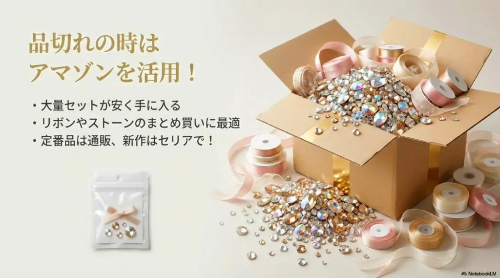 セリアで品切れの際にAmazonでまとめ買いするメリットと使い分けのコツ