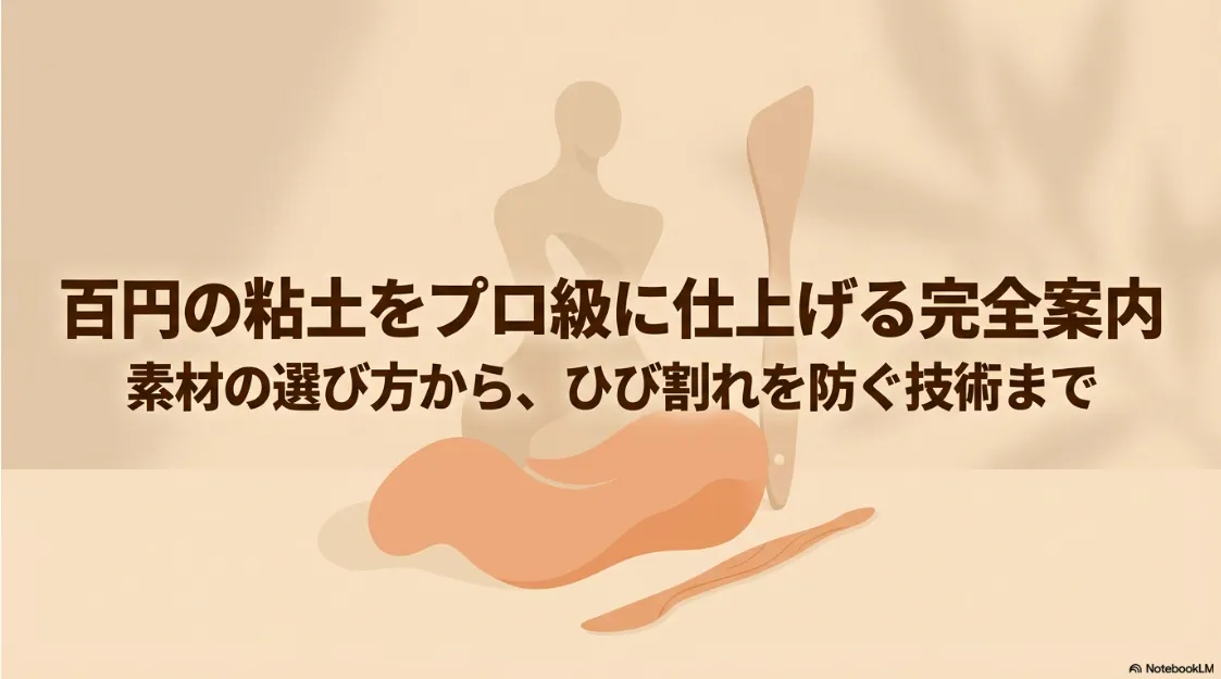 百円ショップの粘土をプロ級のクオリティに仕上げるためのガイドラインの表紙