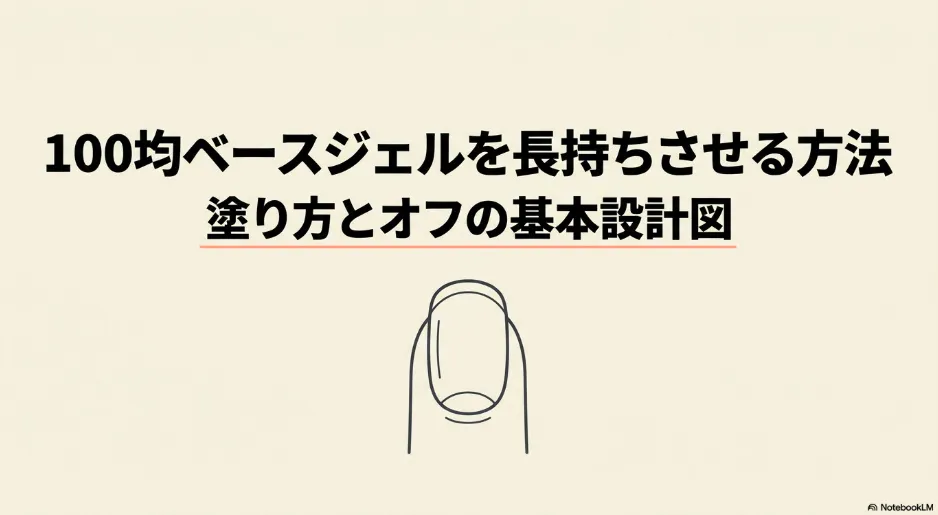 セリアのベースジェルは優秀！持ちを良くする使い方と外し方