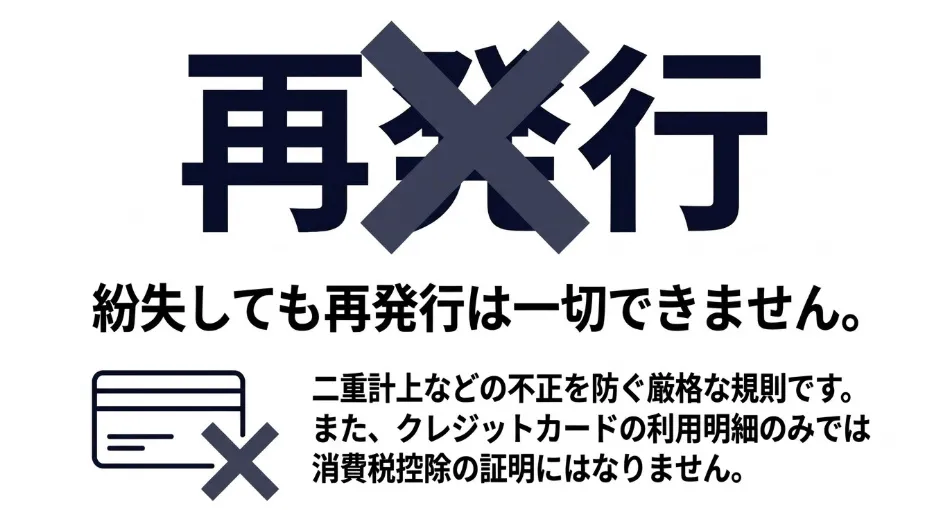 セリアの領収書は再発行不可という注意喚起