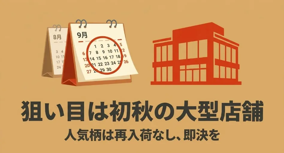 セリア 手帳を手に入れるには初秋の大型店舗が狙い目で、人気柄は再入荷がないため即決
